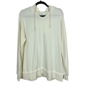 Athleta Sundown Alliance Cream Hoodie Size Medium